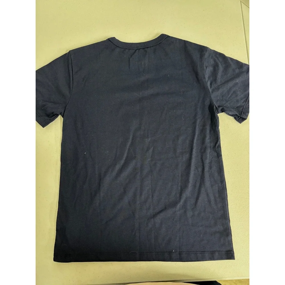 Childrens Place Boys Egg Hunting Squad Navy Blue Graphic Tee Shirt Size M 7/8